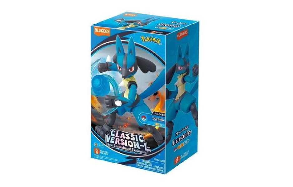 Blokees - Pokémon Classic Edition CV-L -Lucario